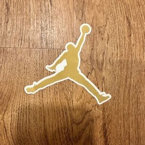 Air Jordan Jumpman Gold Logo 4.25" Air Jordan Flight
